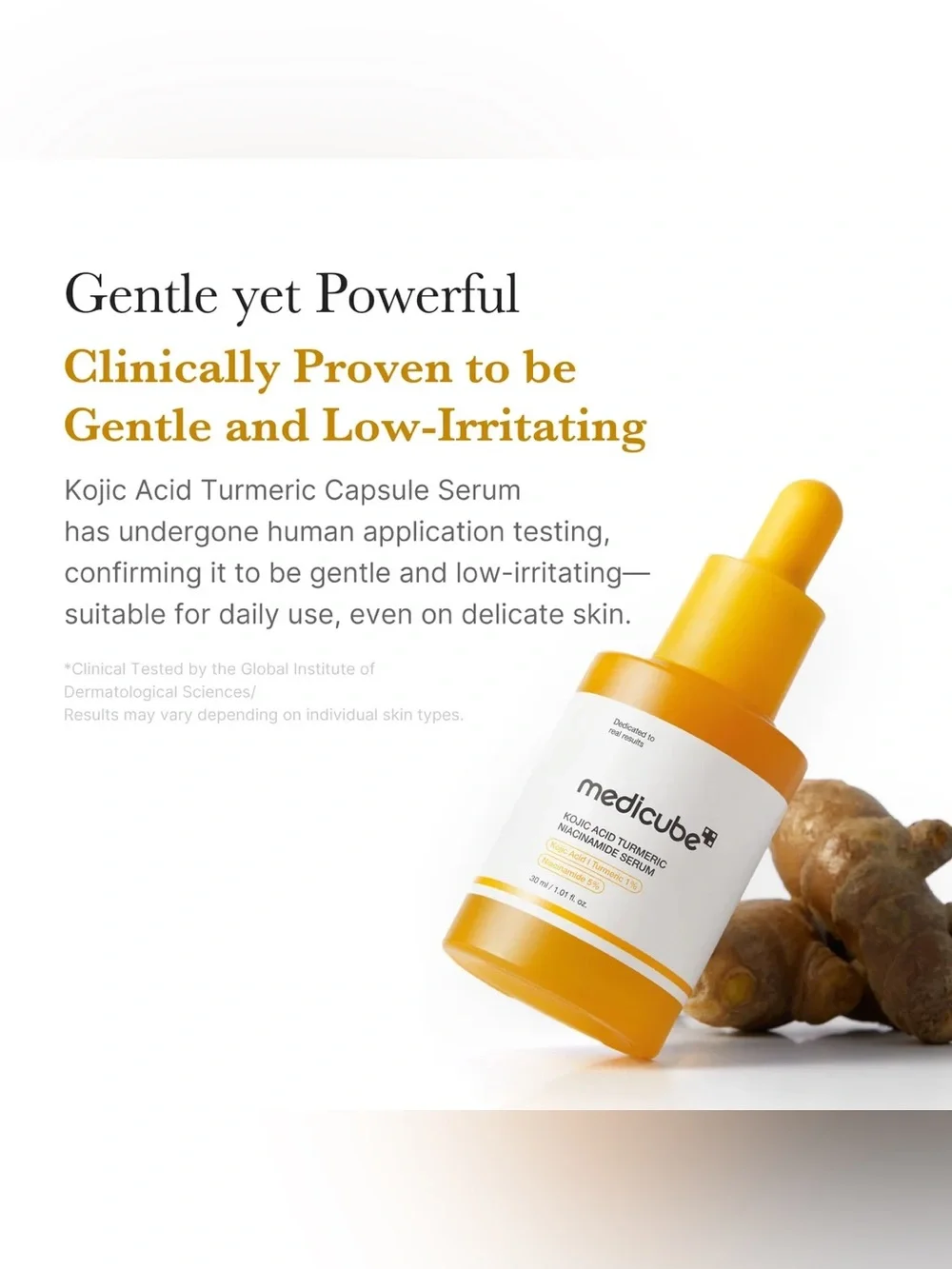 Medicube Kojic Acid Turmeric Niacinamide Serum - NIB 30ml / 1.01 oz.